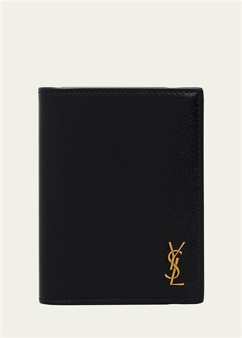 ysl wallet brown|ysl wallet price.